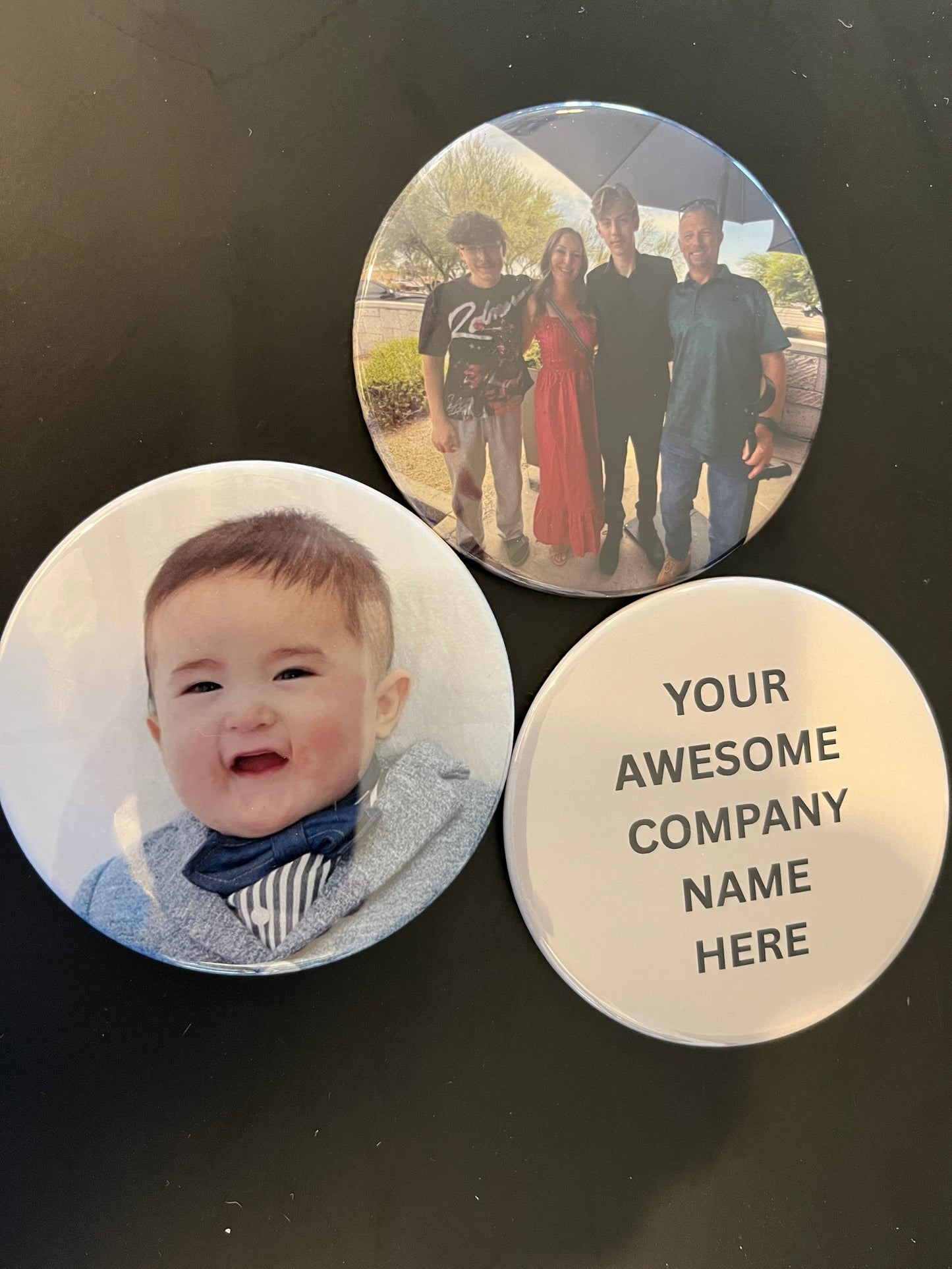 Custom Photo Magnet – 3" Round