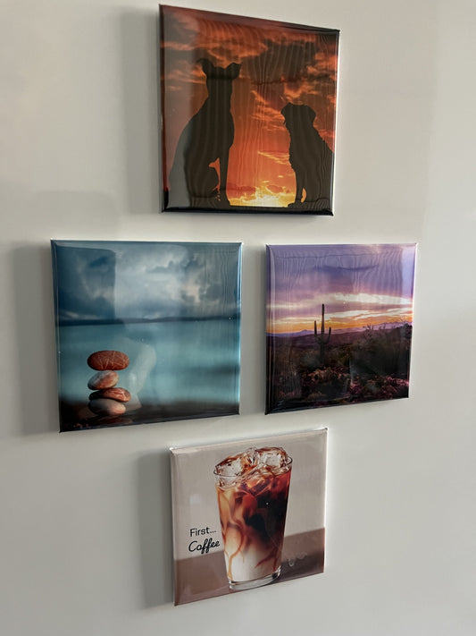 Custom Photo Magnet – 2.5" Square